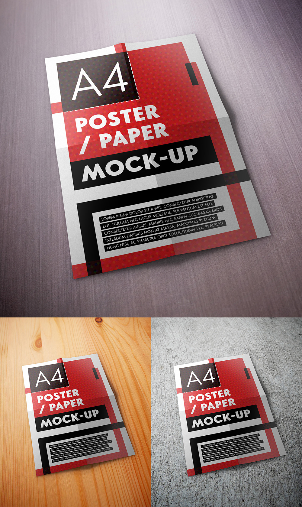 Mock-up – Poster A4